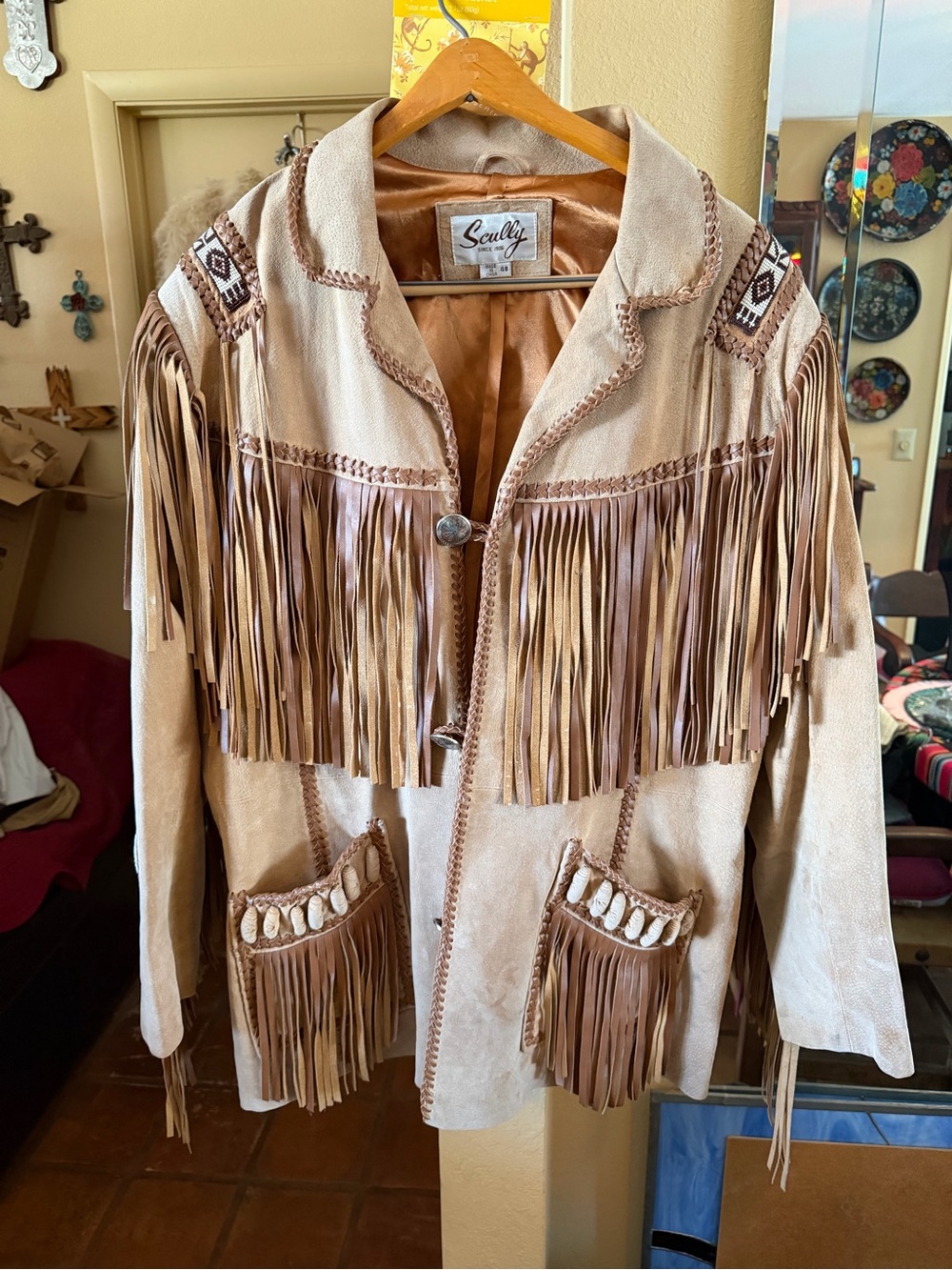 Scully Suede & Fringe Jacket